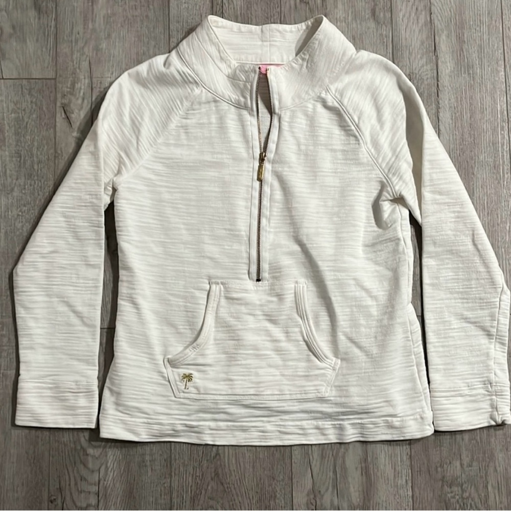 Lilly Pulitzer 1/4 Zip Pullover Size Large